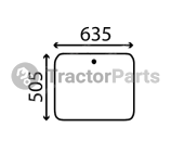WINDSHIELD FLAT - NON-TINTED - John Deere 20 serie