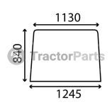 WINDSHIELD FLAT - NON-TINTED - John Deere 30 serie