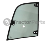 OPENING UPPER DOOR WINDOW LEFT - CURVED - TINTED - Weidemann CX