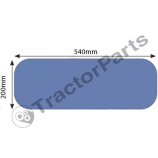 Glass Rear, Lower - Massey Ferguson 4200 & 4300 Series