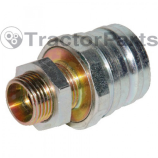 HYDRAULIC COUPLING (male) - John Deere, Case,Massey Ferguson,Fendt