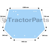 Glass Rear - Ford New Holland 40 Serie