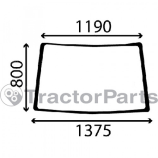 WINDSHIELD CURVED - TINTED - John Deere 7000, 7010 series