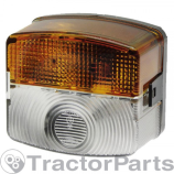 FRONT LIGHT LH 95x85mm - John Deere, Case IHC