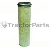 Въздушен филтър (вътрешен) 375mm Ø 130 mm - John Deere, Case, Deutz, Fendt