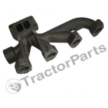 EXHAUST MANIFOLD - LONG - Case IHC MXU, New Holland TSA series