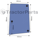 Glass LH - John Deere 6000, 6010, 6020, 6030 Series