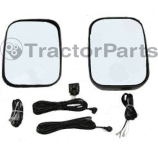 Electric Heated Mirror Kit - John Deere, Massey Ferguson, Ford New Holland, Case IHC