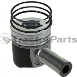 PISTON WITH RINGS +0,6mm - Case IHC, Ford New Holland, Fiat