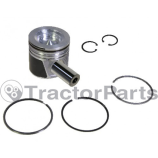 PISTON WITH RINGS STD - Case IHC, New Holland