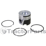 PISTON WITH RINGS - Case IHC, New Holland