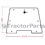 OPENING FRONT WINDSHIELD CURVED - TINTED - Case IHC CX, Maxxum series