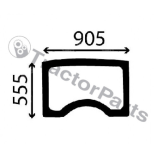 ROOF WINDSHIELD CURVED - TINTED - Case IHC CX serie