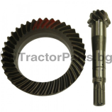 CROWN WHEEL AND PINION SET Z 9/39 - Case IHC Farmall, JX, VJ, Ford Ne Holland TD, TD5, TDD, TL series