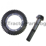 CROWN WHEEL AND PINION SET - Case IHC AVJ, Ford New Holland 10S, TT, Fiat series
