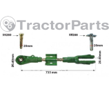 Levelling Box Assembly, RH - John Deere 6000, 6010, 6020, 6030 Series