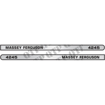Стикери комплект, стандартни за Massey Ferguson 4245