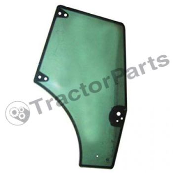 DOOR WINDOW RIGHT - CURVED - TINTED - Case IHC JX, New Holland TD5000, TDD, TS6000 series