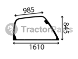 Странично стъкло (дясно, плоско) - Caterpillar TH-C, TH336C