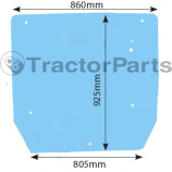 Задно горно стъкло - Case IHC, Ford New Holland