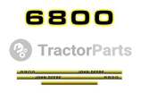 Комплект стикери за John Deere 6800