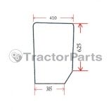 Стъкло (предно дясно, плоско) - Case IHC JX, New Holland TDD серия