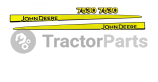 Стикери - John Deere 7530 серия