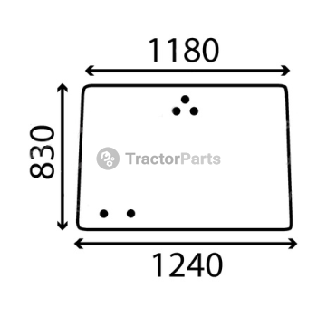 Parbriz - John Deere 30 serie