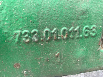 Front Axle (used) - John Deere 6M,6R,6020,6030 series