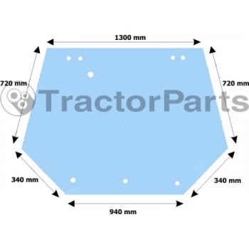 Geam Spate - Ford New Holland 40 Serie