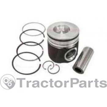 PISTON WITH RINGS - Case IHC, Ford New Holland, Fiat