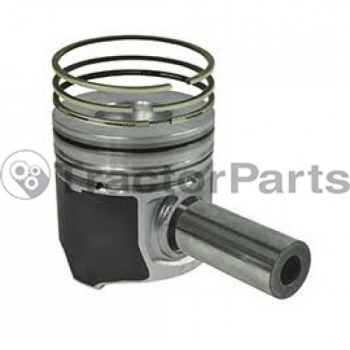 PISTON WITH RINGS +0,6mm - Case IHC, Ford New Holland