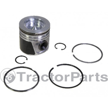 PISTON WITH RINGS STD - Case IHC, New Holland