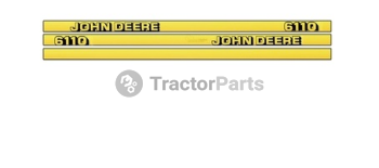 Decal Kit - John Deere 6110 serie